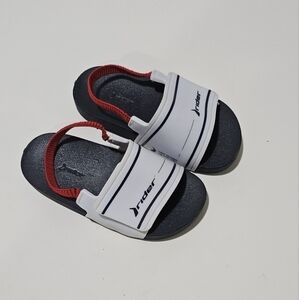 Rider Full 86 Baby Todder Slides RED WHITE BLUE LE 520 EU 27 US 10